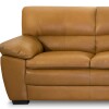 Sillón %100 Cuero - 3 Cuerpos - Premium Camel