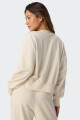 Buzo Fabletics Year Round Terry Crew Beige