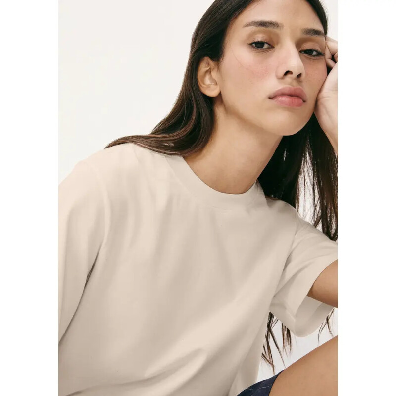 BLUSA MM FEM MARROM CLARO