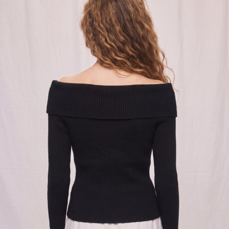 SWEATER LUX Negro