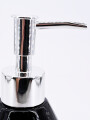 DISPENSADOR CERÁMICA NEO 11X17.4 CM (12) NEGRO