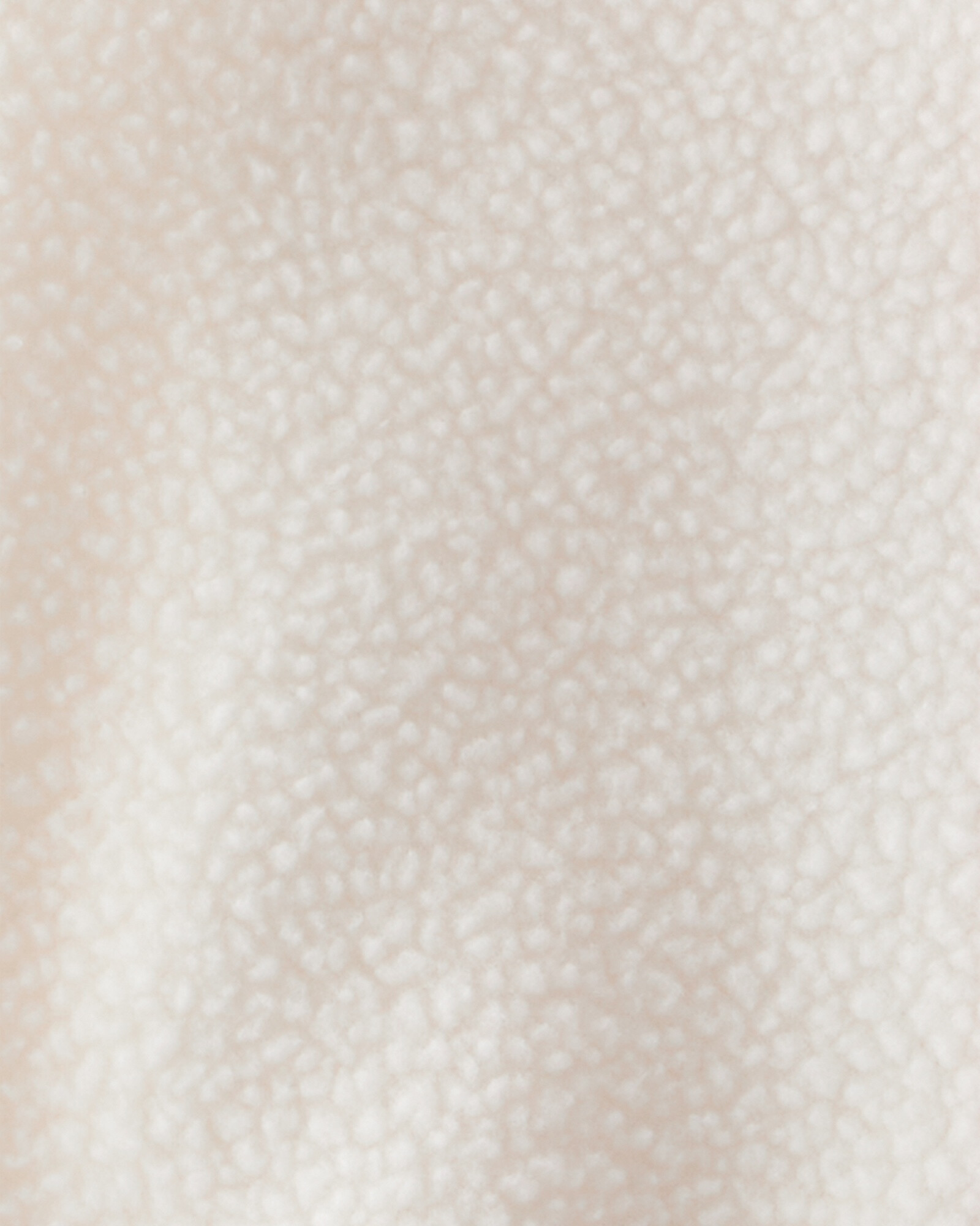 Campera de polar, blanco Sin color