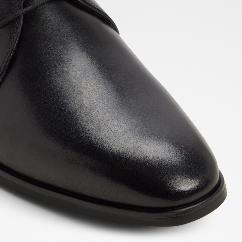 EMELIO BLACK LEATHER GOLD