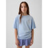 DIS SS EXTRA RELAXED TUNIC TEE_STITCH CERULEAN BLUE 402
