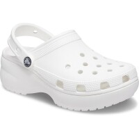 Crocs Classic Platform Blanco