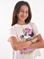 REMERA MINNIE IN FLOWERS OFF WHITE