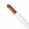 CABLE PLASTICO "CF" 4MM METRO Blanco