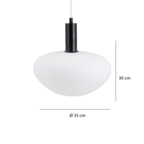 LUMINARIA COLGANTE PIREO 35CM Luminaria Colgante Pireo Big Blanca ø 35 cm