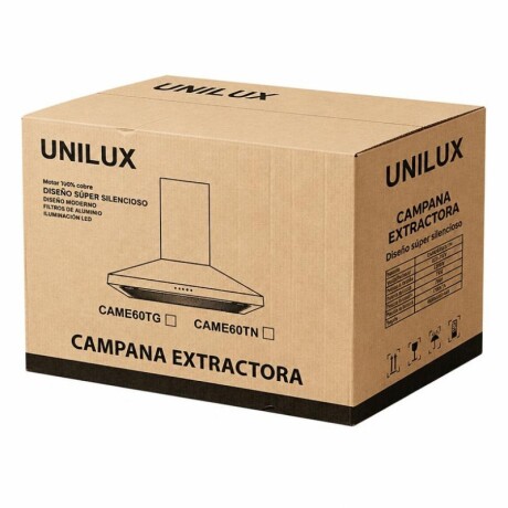 CAMPANA EXTRACTORA AERIS 60CM Campana Extractora Aeris 60CM Acero Inoxidable