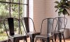 Silla Tolix Pack 4 unidades Metálica Negro