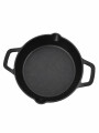 PAELLERA HIERRO FUNDIDO 33X26X6CM NEGRO NEGRO