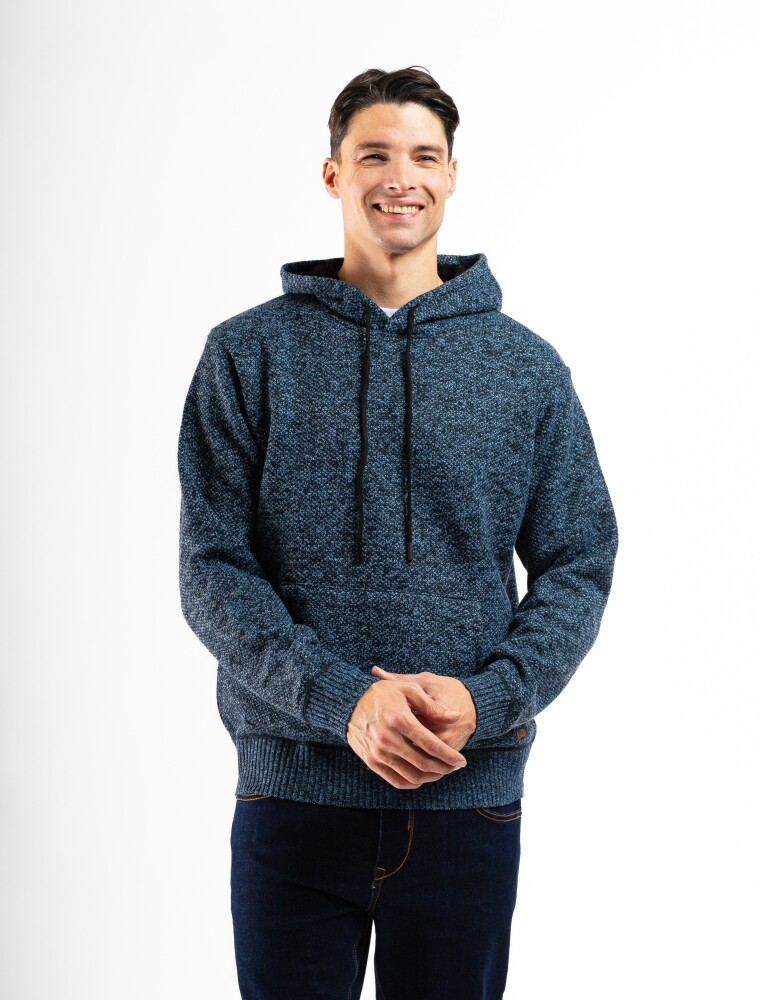 Buzo con Capucha Nara Azul