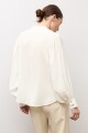 Camisa mangas abullonadas blanco