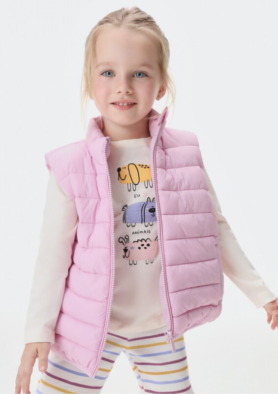 BLUSA ML FEM ROSA MEDIO