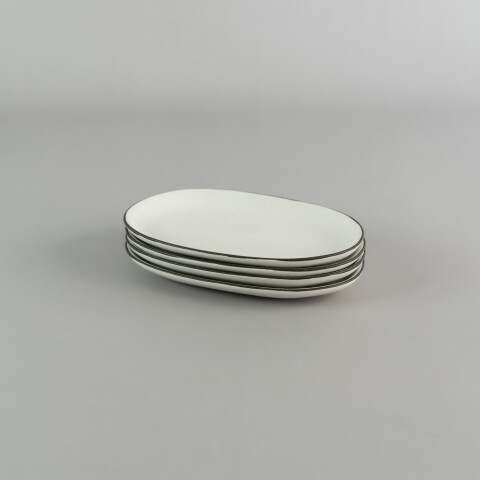 Plato oval 20 x 13 cm Skylarke White Plato oval 20 x 13 cm Skylarke White