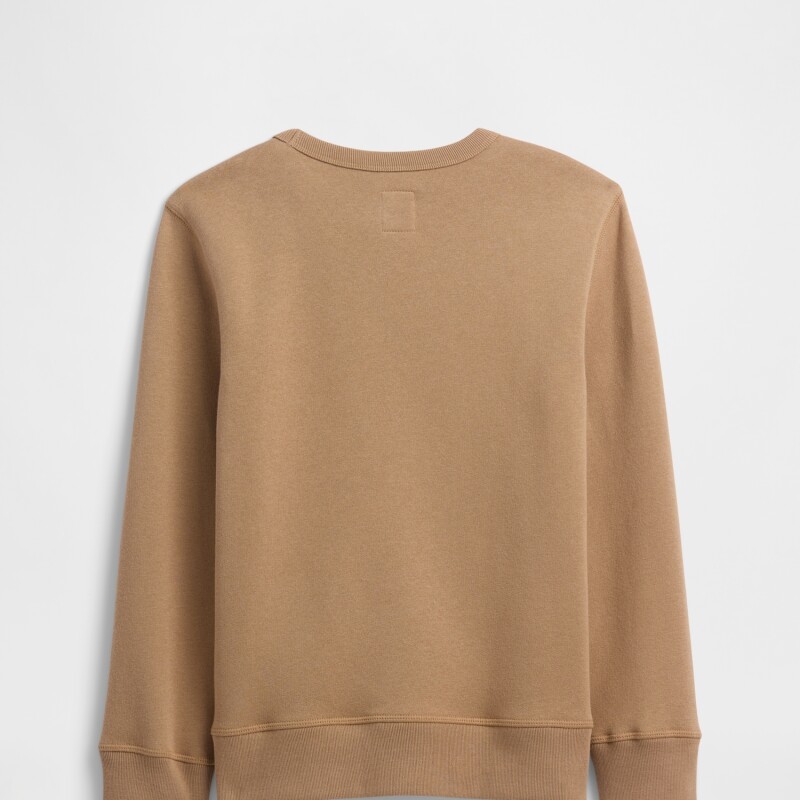 V-FA LOGO CREW CAMEL HAIR