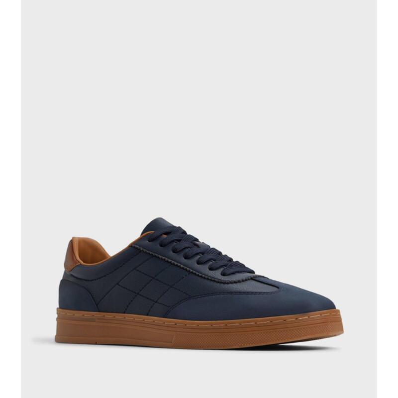 RIVALDO BONE SYNTHETIC NAVY SUEDE