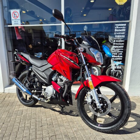 Yamaha YBRZ 125 Rojo