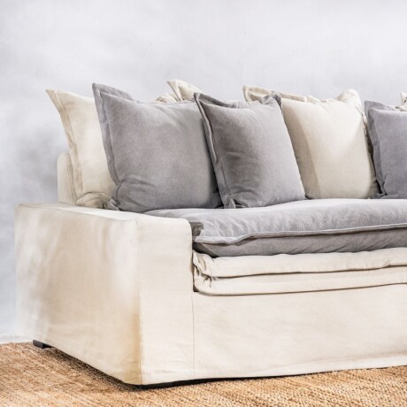 Sillón Alina 3 Cuerpos Beige U