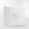 FUNDA DE DUVET MICROFIBER BLANCO - 2 PLAZAS
