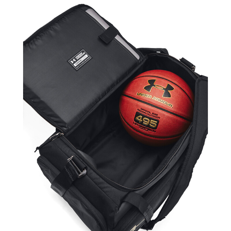 UA Contain Duo SM BP Duffle-GRY BLK-001