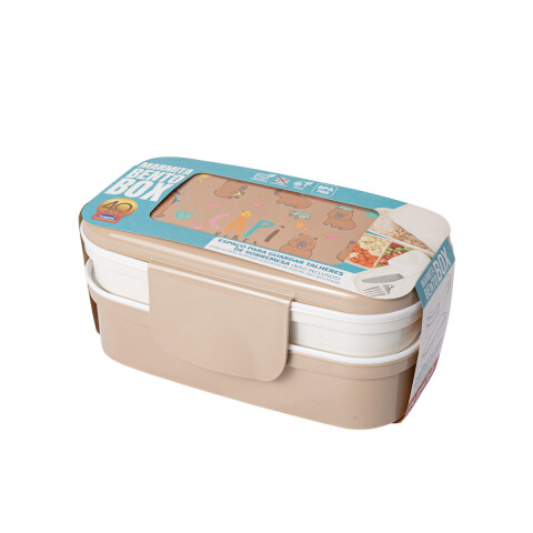 Lunchera Bento X 2 Piezas Carpincho U