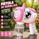 Pistola Burbuja Automatica Burbujero Juguete Recargable Unicornio
