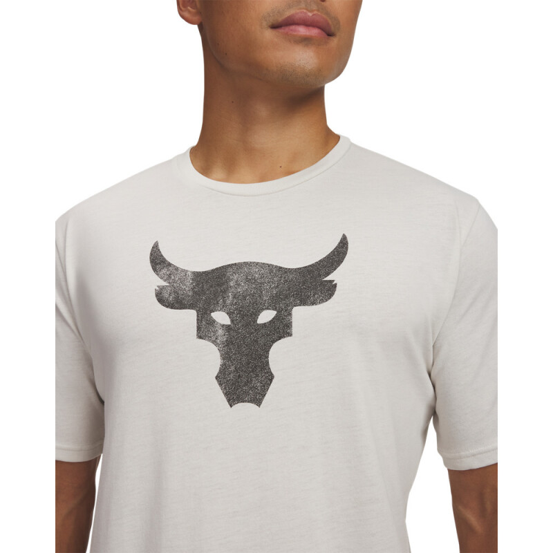 UA Pjt Rck Brahma Bull SS-BRN WHT-110