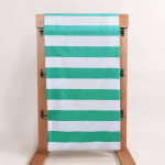 Toalla Playera Cabana Stripes Verde