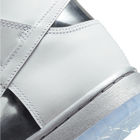 Championes Nike Dunk Hugh Chrome White