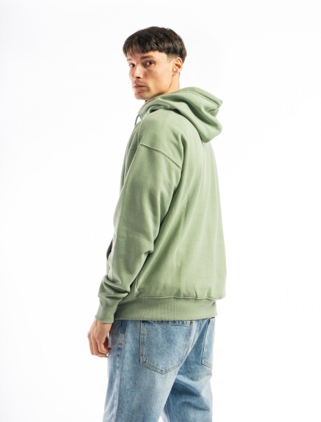 Canguro de Felpa Oversized California Verde Claro