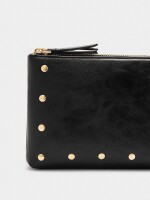 Bolso Bandolera Con Tachuelas negro