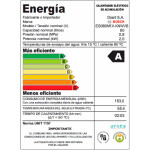 Termotanque de acero eléctrico 80 Lts Termotanque de acero eléctrico 80 Lts