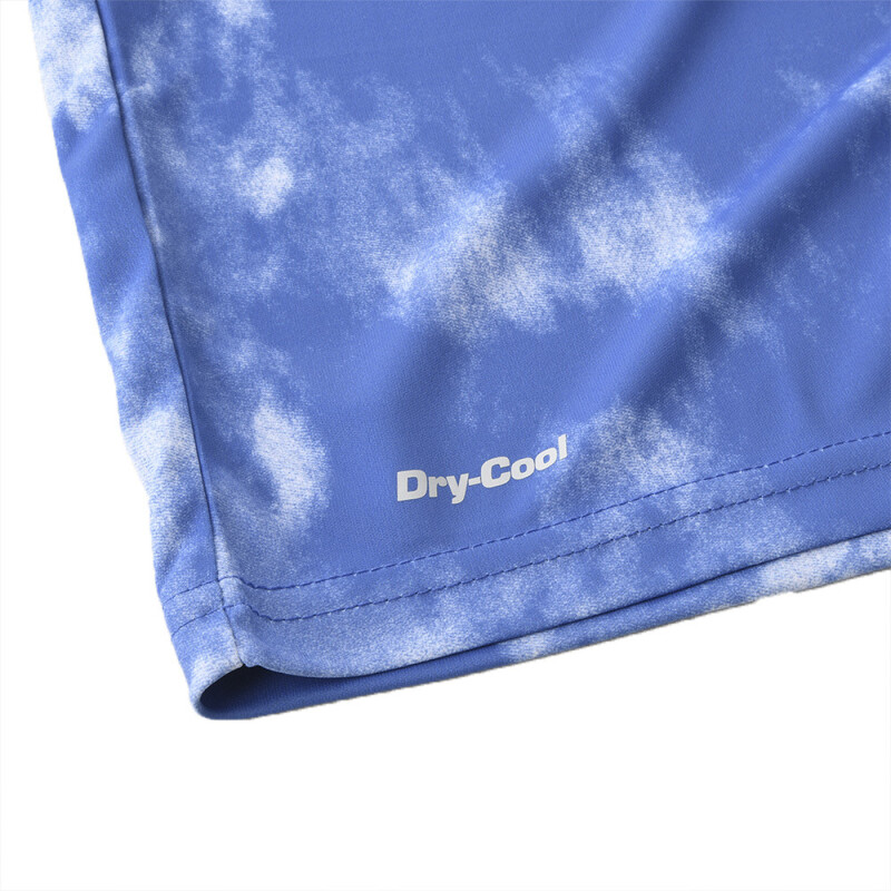 T-SHIRT MC MEN TRNG FULL PRINT coral sta AZUL STAI
