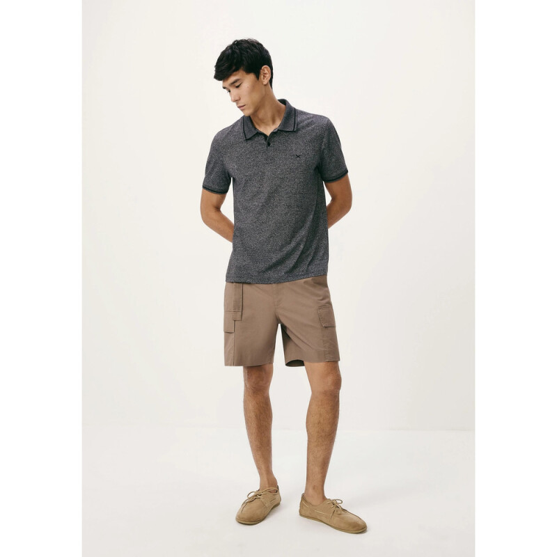 CAMISA POLO MM MASC PRETO