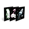 Kit de decoración de pared con luces Kidyneon Kidywolf Kit de decoración de pared con luces Kidyneon Kidywolf