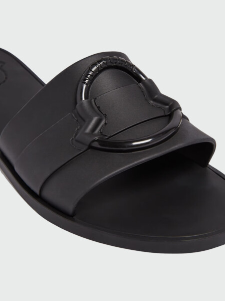 Moncler - Chanclas Mon Negro