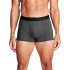 UA PERFORMANCE COTTON SOLID (3 PACK)-CTR/RED/STL Castlerock Full Heather/Red/ Steel-025