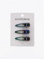 PINZAS PACK X 3 VIOLETA (V)