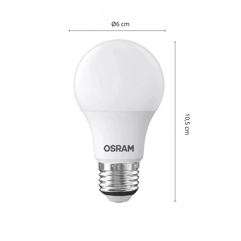 Lámpara LED OSRAM 5.5W Lámpara LED OSRAM 5.5W 3000K