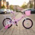 Bicicleta infantil Shengdi Rodado 14 Canasto Parrilla Hadas Rosa 2