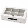 Caja para Sobres de Te con 6 Divisiones 24x17xh7cm Caja para Sobres de Te con 6 Divisiones 24x17xh7cm