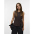 VMSELMA WAISTCOAT WVN NOOS Chocolate Torte