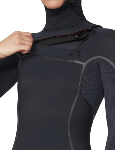 PRE-VENTA (Entrega estimada 28 de Febrero) HyperFire X Dama 5/4mm - Chest Zip Full Con Capucha - Black PRE-VENTA (Entrega estimada 28 de Febrero) HyperFire X Dama 5/4mm - Chest Zip Full Con Capucha - Black