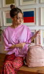 MOCHILA RAVENA ROSA PALO