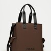 Cartera al hombro Flight en Nylon Chocolate
