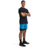 UA Vanish Woven 6in Shorts-RED BLU-452