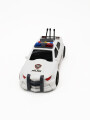 AUTO POLICIA CON LUCES NEGRO