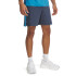 UA LAUNCH PRO 7'' SHORTS-BLU GRY-045