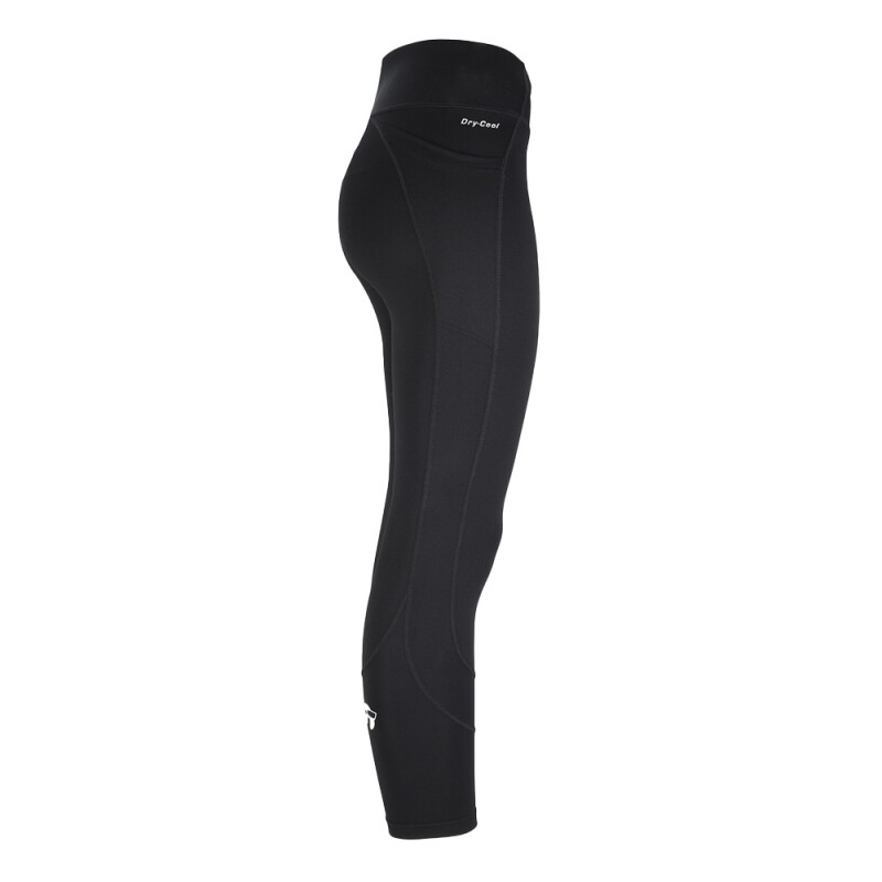 CALZA WMN 7/8 C-BOLSILLO gris city NEGRO